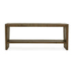Classic Home Troy Solid Wood Rectangle Console Table