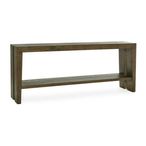 Classic Home Troy Solid Wood Rectangle Console Table