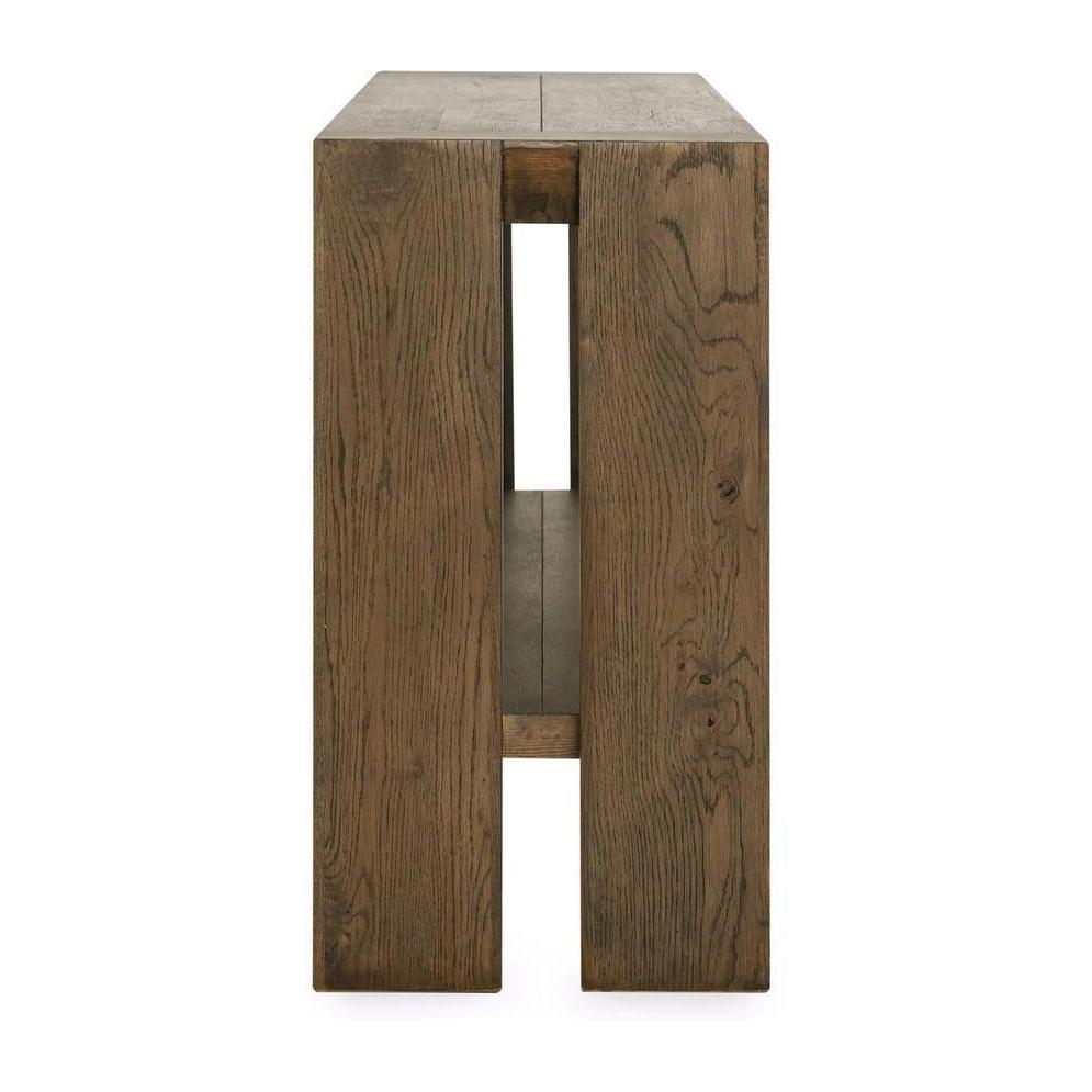 Classic Home Troy Solid Wood Rectangle Console Table