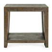 Classic Home Troy Solid Wood Square End Table