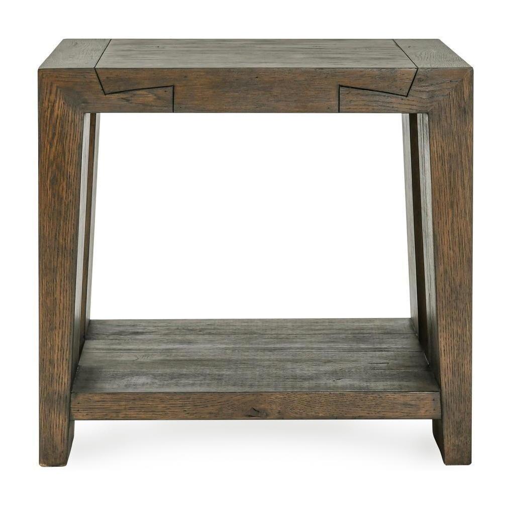 Classic Home Troy Solid Wood Square End Table
