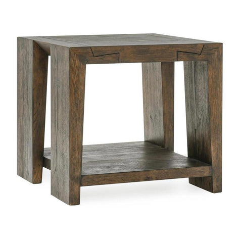 Classic Home Troy Solid Wood Square End Table