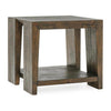 Classic Home Troy Solid Wood Square End Table