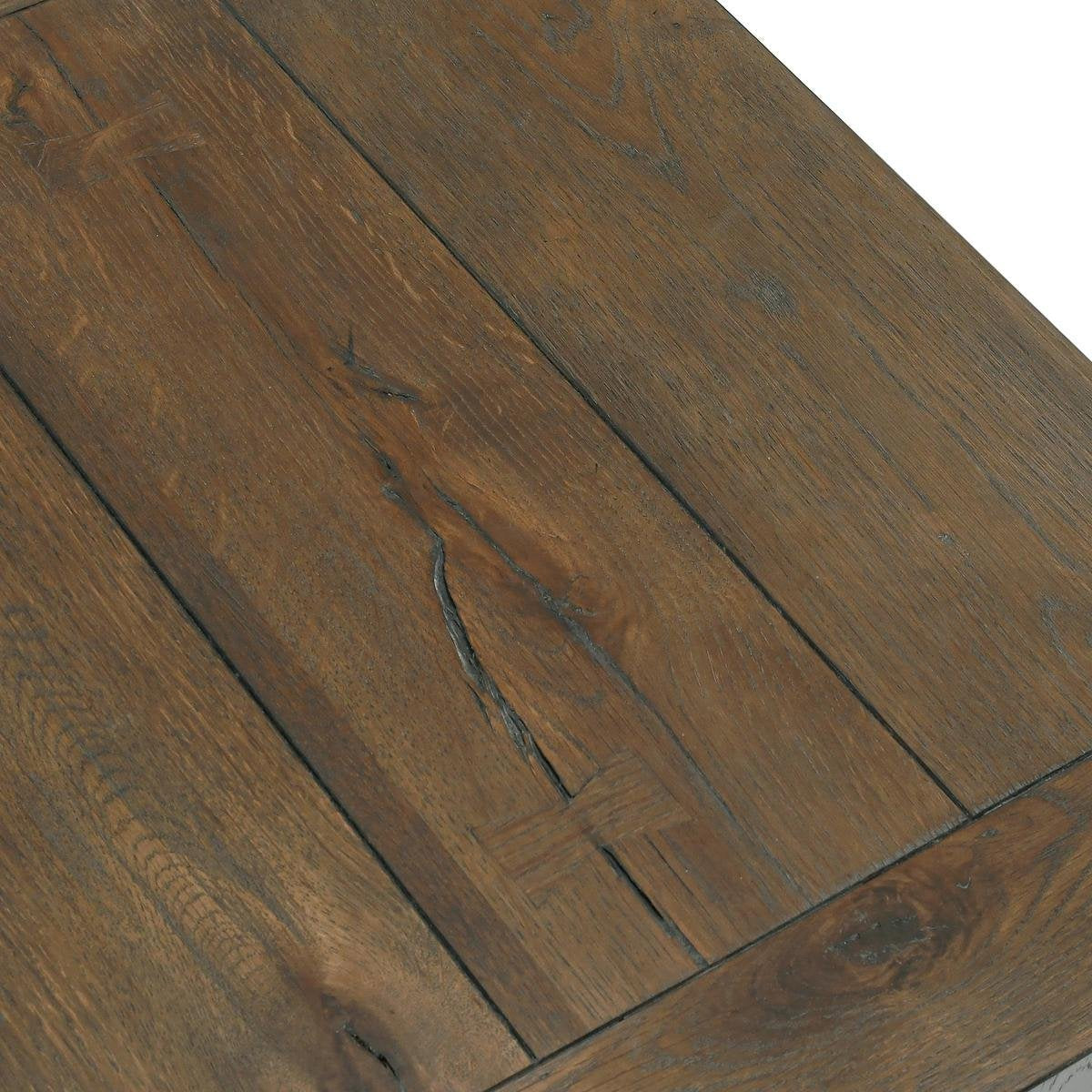 Classic Home Troy Solid Wood Square End Table