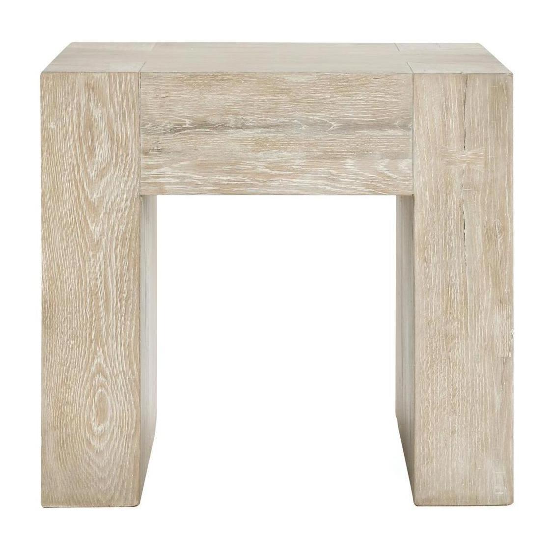 Classic Home Bristol Solid Wood Square End Table
