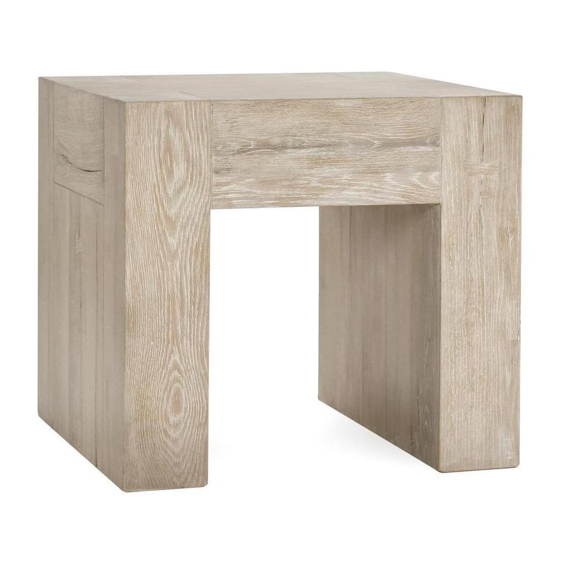 Classic Home Bristol Solid Wood Square End Table