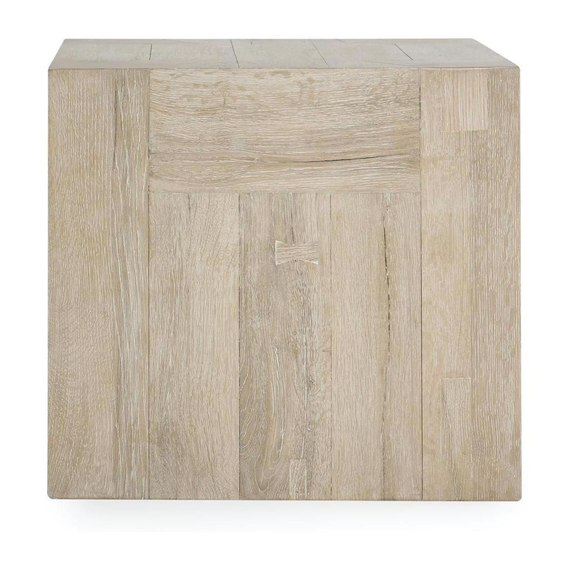 Classic Home Bristol Solid Wood Square End Table