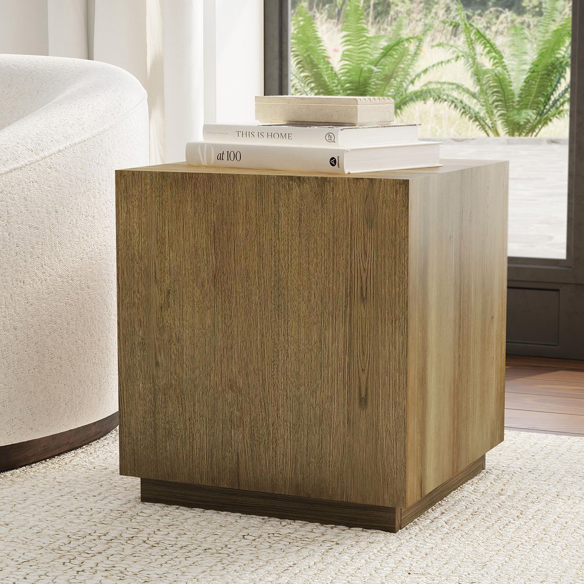 Classic Home Layne Solid Wood End Table