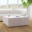 Classic Home Layne Coffee Table with Casters