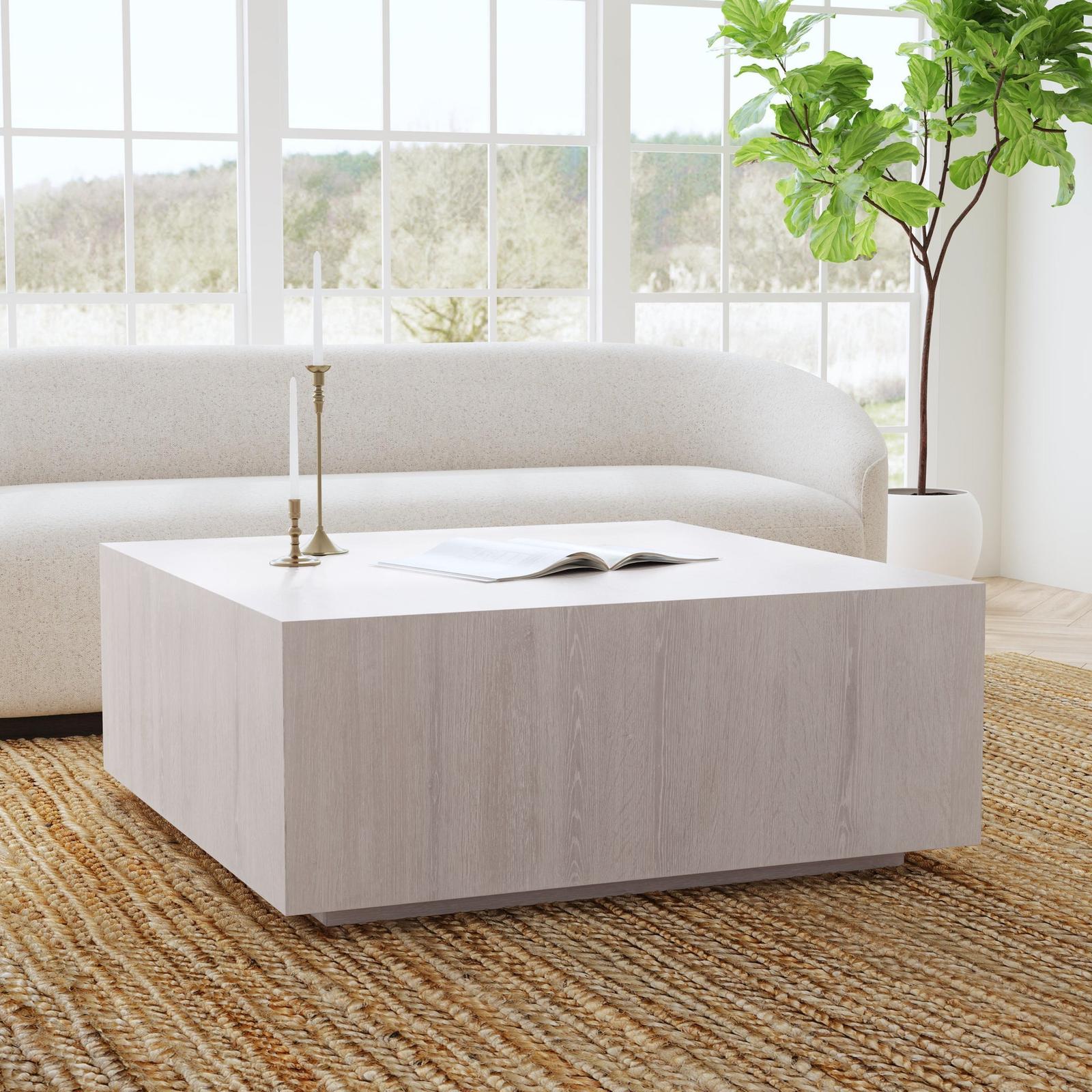 Classic Home Layne Coffee Table with Casters