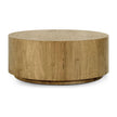 Classic Home Layne Round Coffee Table w/Casters