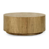 Classic Home Layne Round Coffee Table w/Casters