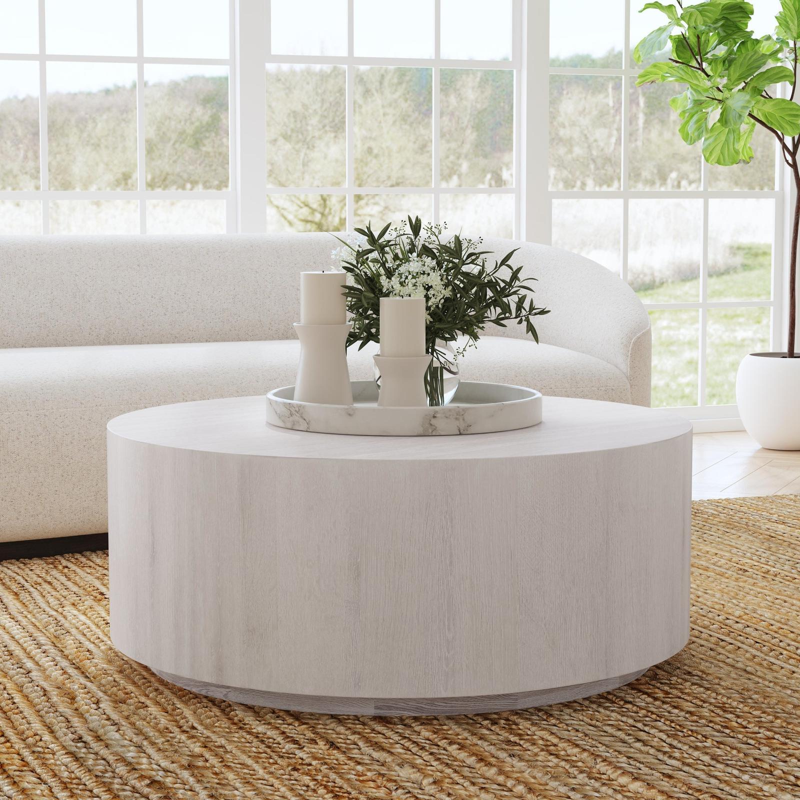 Classic Home Layne Coffee Table with Casters