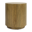Classic Home Layne Solid Wood Round End Table LTS