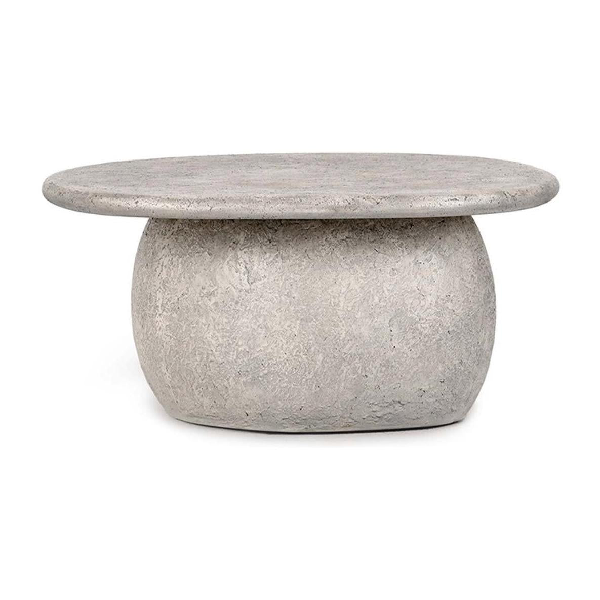 Classic Home Britney Outdoor Round Coffee Table