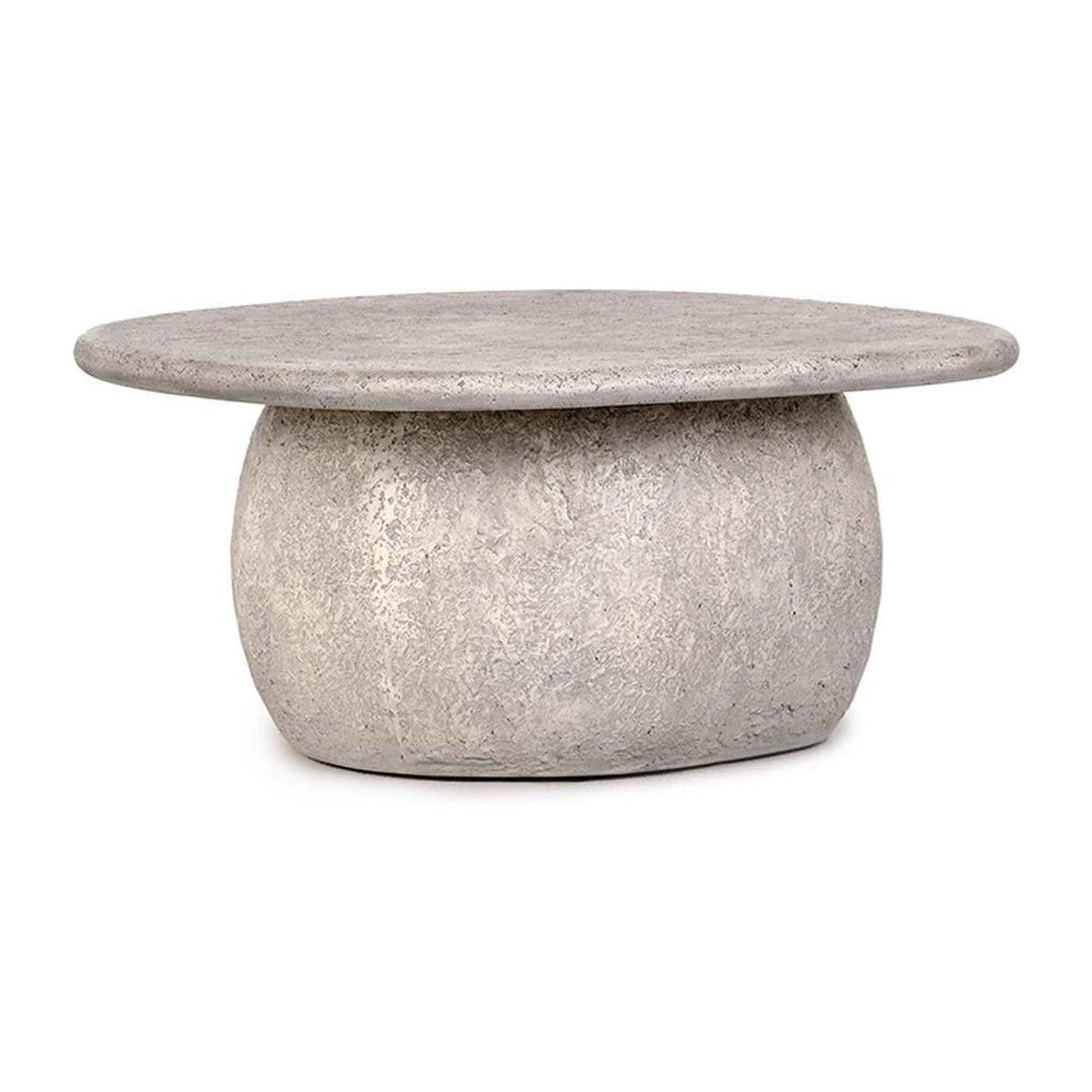 Classic Home Britney Outdoor Round Coffee Table