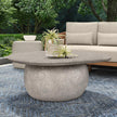 Classic Home Britney Outdoor Round Coffee Table