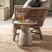 Classic Home Collins Outdoor Round Accent Table
