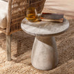 Classic Home Collins Outdoor Round Accent Table