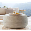 Classic Home Nellie Outdoor Round Coffee Table