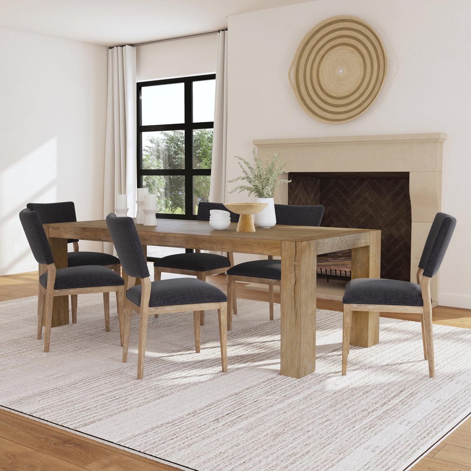 Classic Home Kingston Solid Wood Rectangle Dining Table