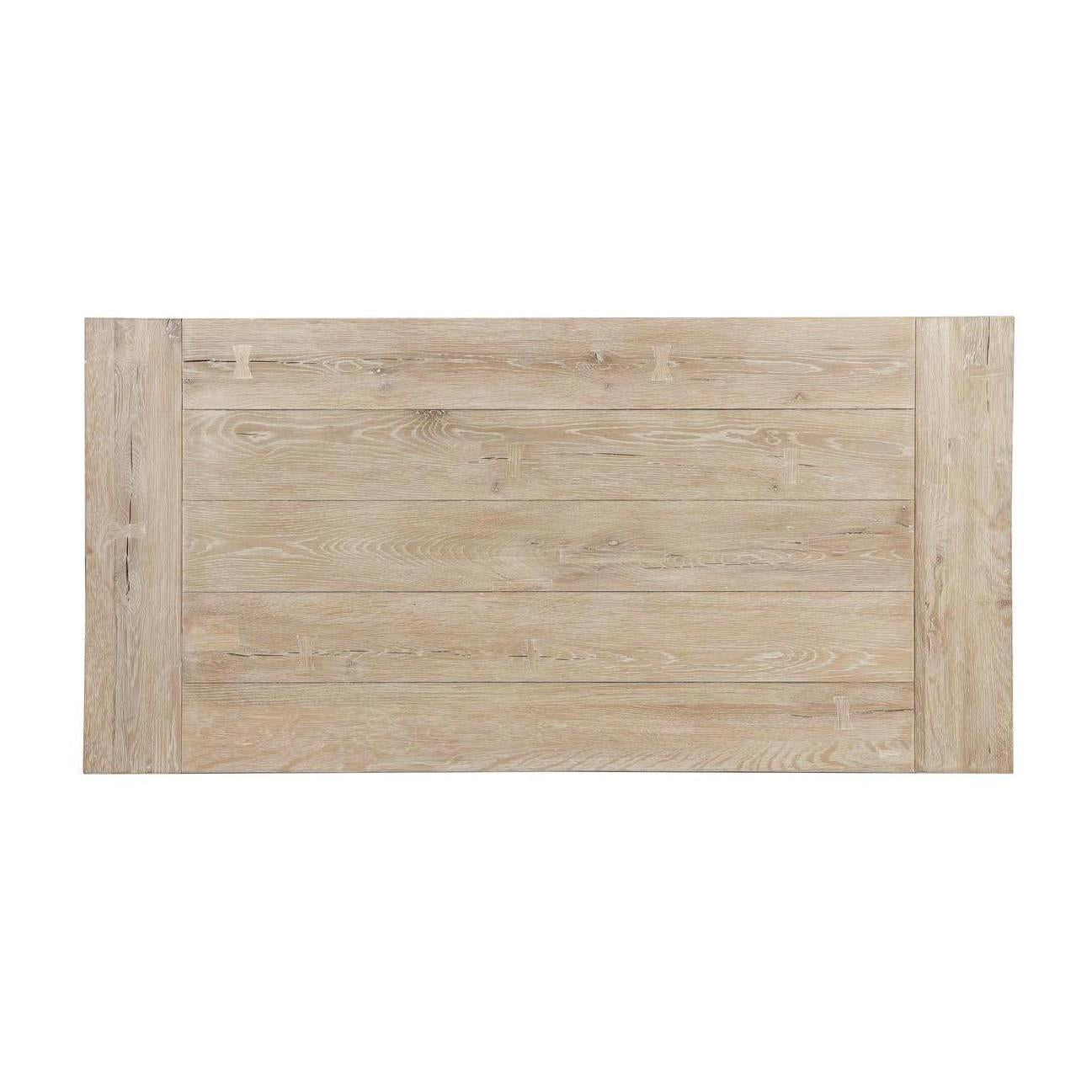 Classic Home Troy Solid Wood Rectangle Coffee Table