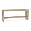 Classic Home Troy Solid Wood Rectangle Console Table