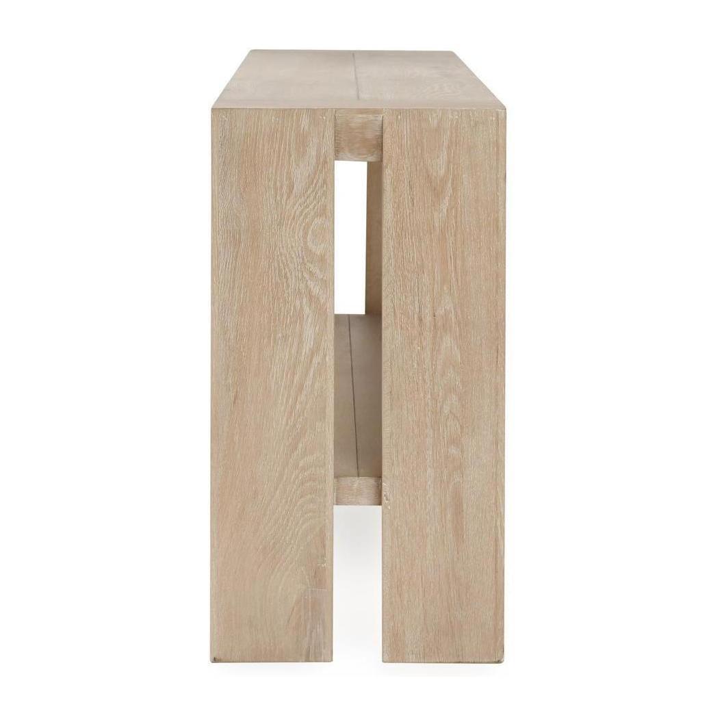 Classic Home Troy Solid Wood Rectangle Console Table