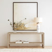 Classic Home Troy Solid Wood Rectangle Console Table