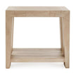 Classic Home Troy Solid Wood Square End Table