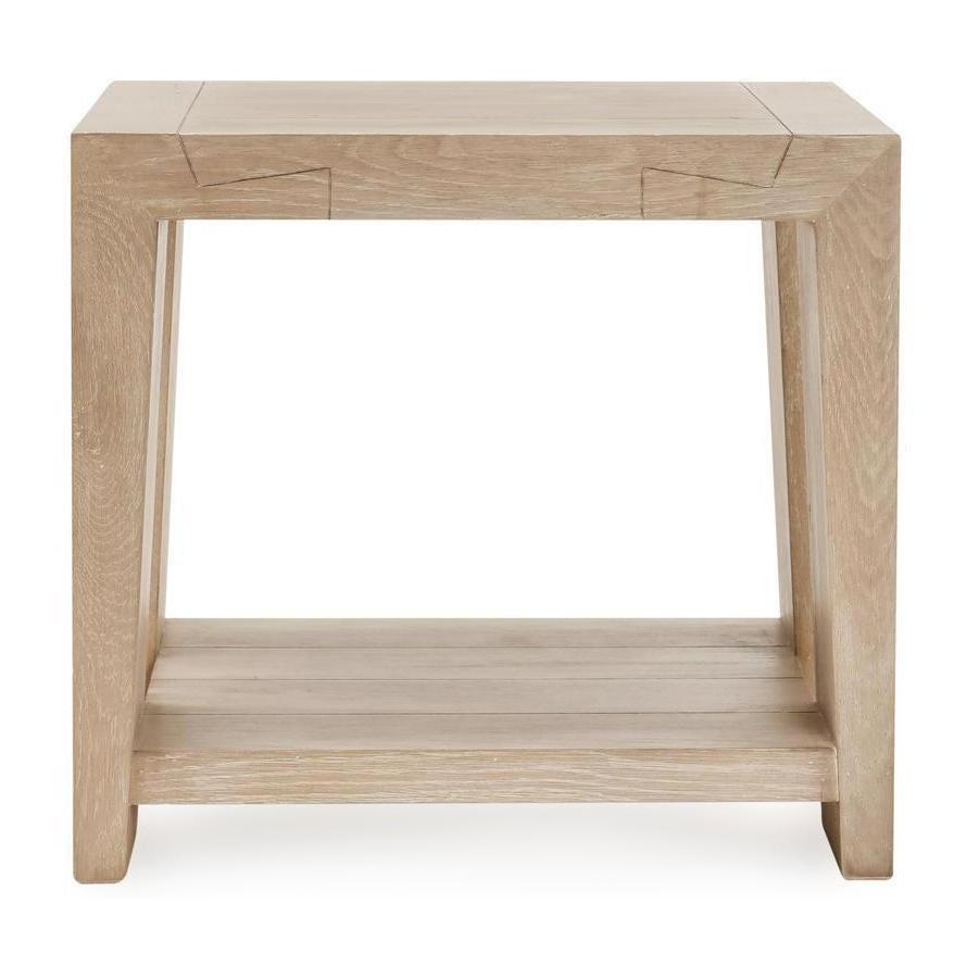 Classic Home Troy Solid Wood Square End Table