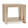 Classic Home Troy Solid Wood Square End Table