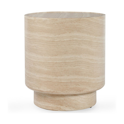 Classic Home Mckenna Outdoor Round End Table