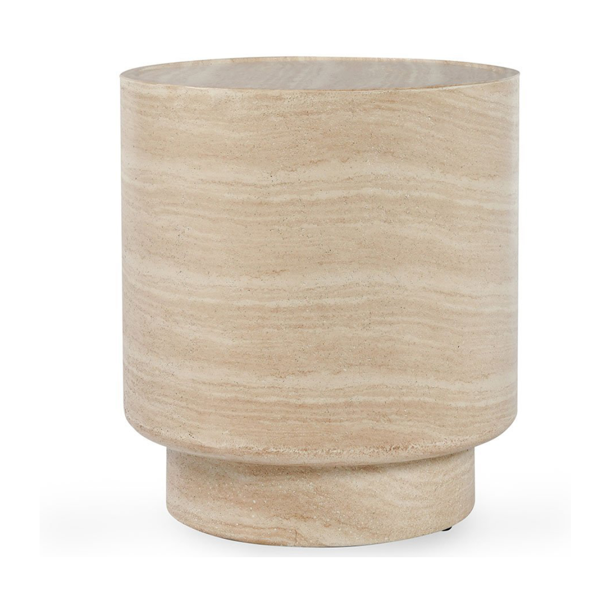 Classic Home Mckenna Outdoor Round End Table