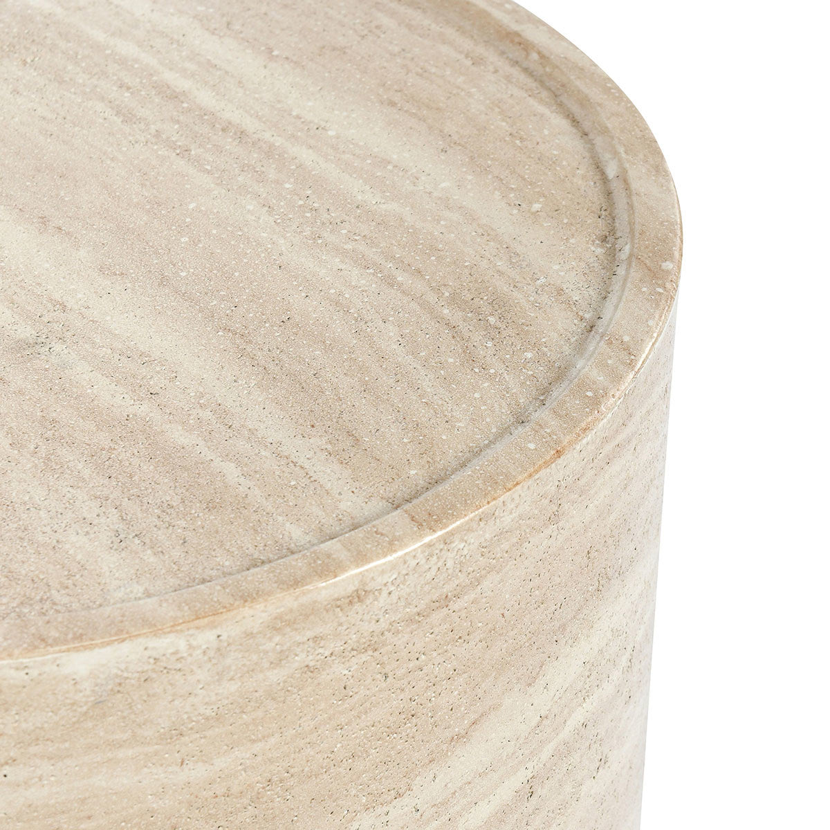 Classic Home Mckenna Outdoor Round End Table