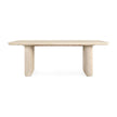 Classic Home Vander Solid Wood Rectangle Dining Table