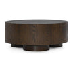 Classic Home Runa Solid Wood Round Coffee Table