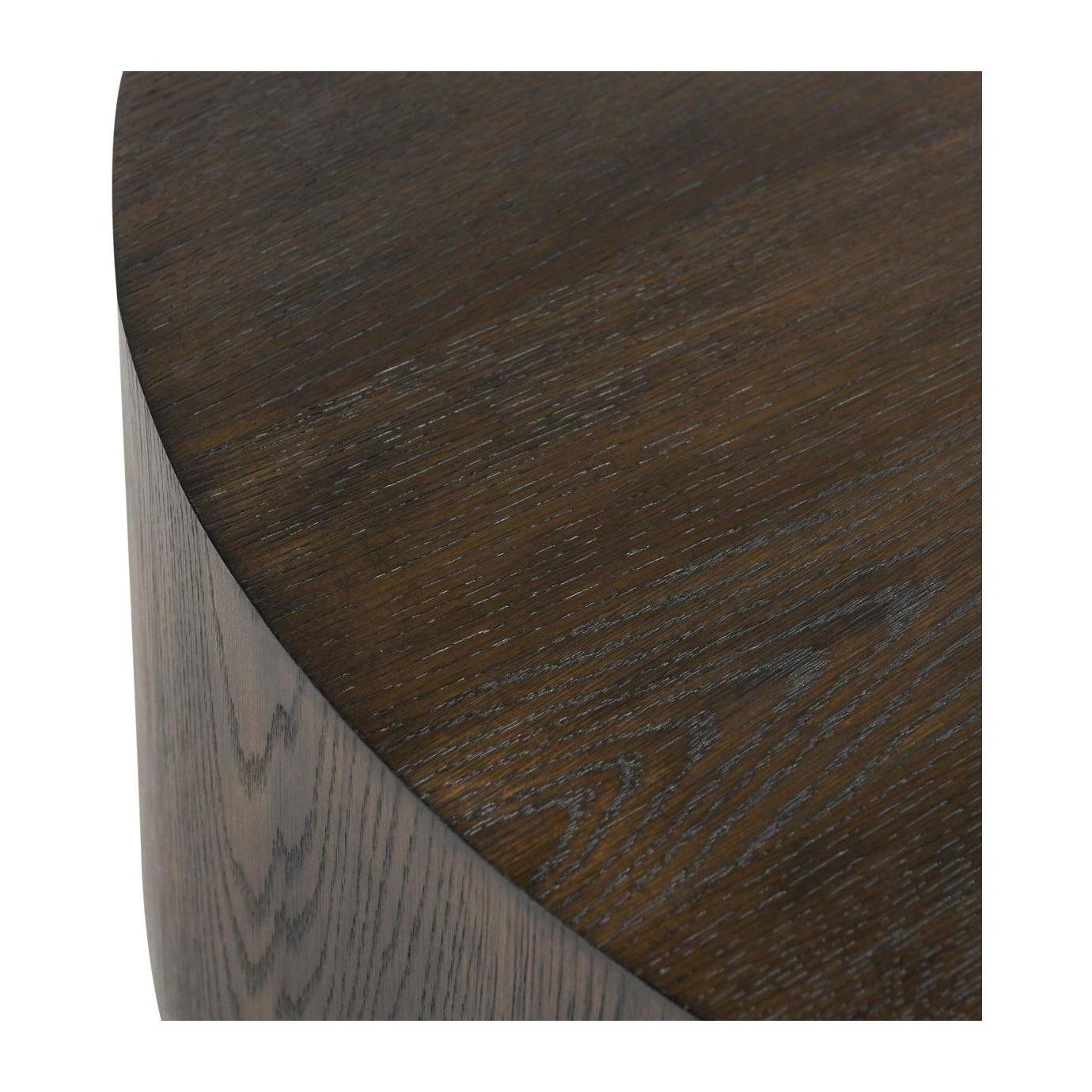 Classic Home Runa Solid Wood Round Coffee Table