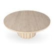 Classic Home Tiber Solid Wood Round Dining Table