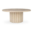 Classic Home Tiber Solid Wood Round Dining Table