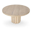 Classic Home Tiber Solid Wood Round Dining Table