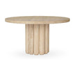 Classic Home Tiber Solid Wood Round Dining Table