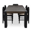 Classic Home Deaven Solid Wood Rectangle Dining Table Clearance