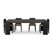 Classic Home Deaven Solid Wood Rectangle Dining Table Clearance