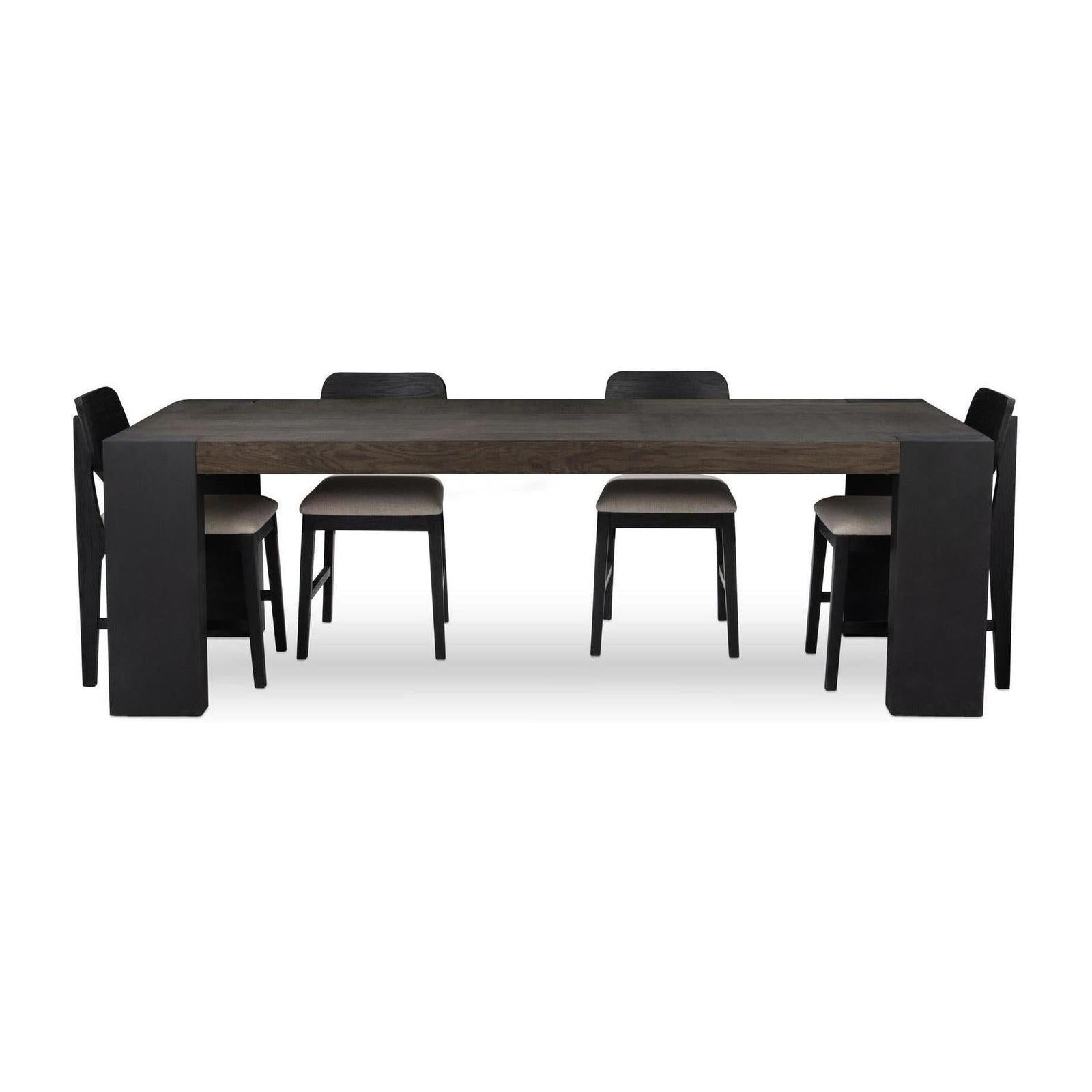 Classic Home Deaven Solid Wood Rectangle Dining Table Clearance