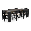Classic Home Deaven Solid Wood Rectangle Dining Table Clearance