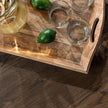 Classic Home Deaven Solid Wood Rectangle Dining Table Clearance