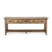 Classic Home Talladega Solid Wood Rectangle Console Table LTS