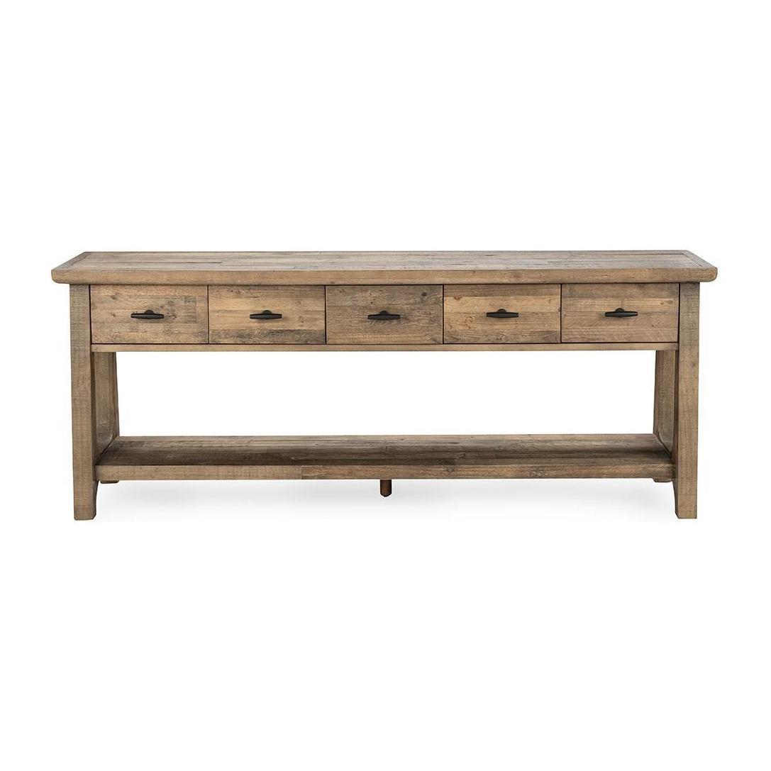 Classic Home Talladega Solid Wood Rectangle Console Table LTS