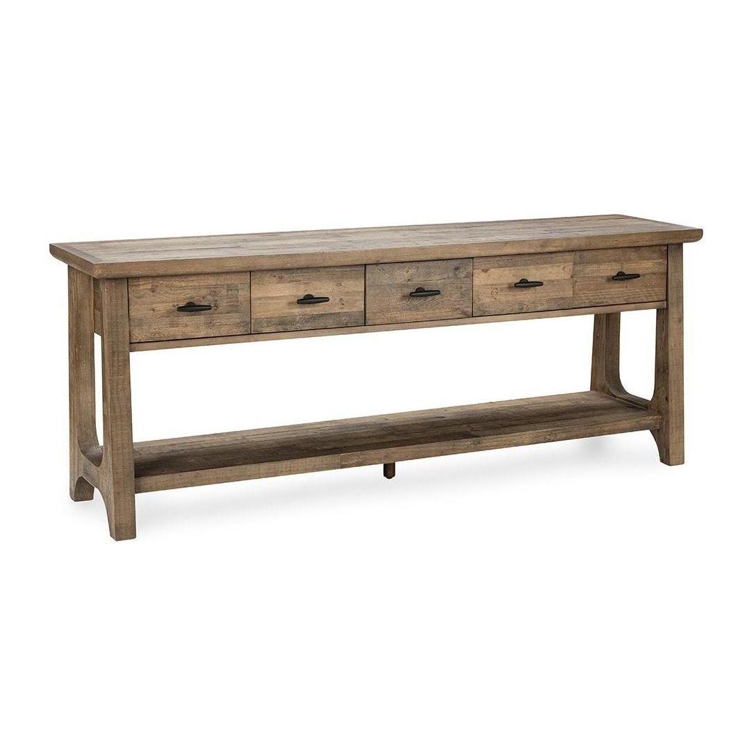 Classic Home Talladega Solid Wood Rectangle Console Table LTS